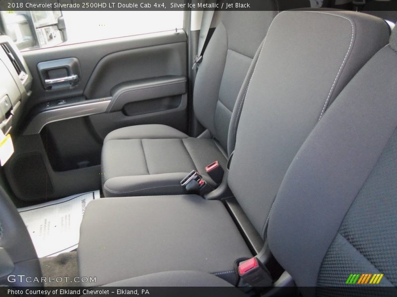 Silver Ice Metallic / Jet Black 2018 Chevrolet Silverado 2500HD LT Double Cab 4x4