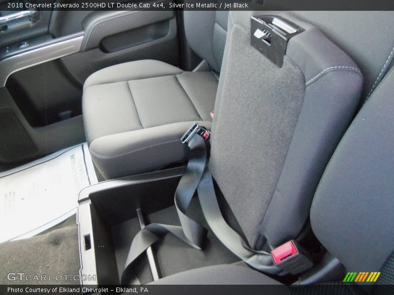 Silver Ice Metallic / Jet Black 2018 Chevrolet Silverado 2500HD LT Double Cab 4x4