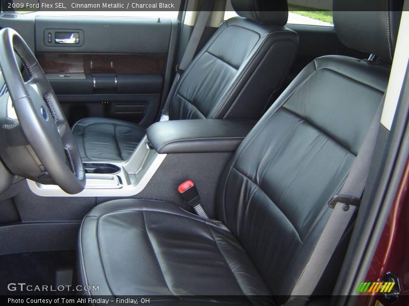 Cinnamon Metallic / Charcoal Black 2009 Ford Flex SEL
