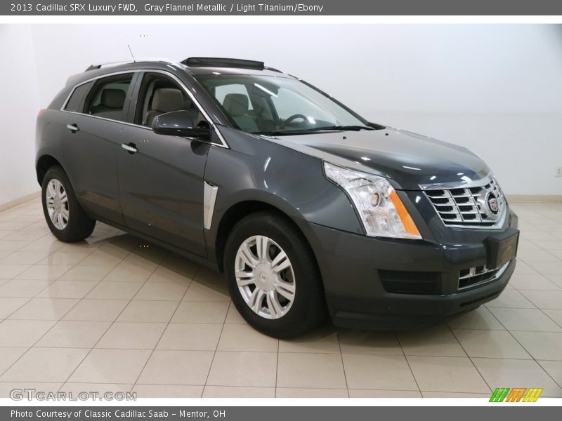 Gray Flannel Metallic / Light Titanium/Ebony 2013 Cadillac SRX Luxury FWD