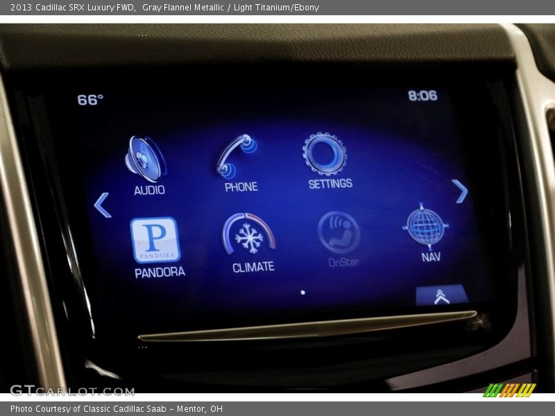 Gray Flannel Metallic / Light Titanium/Ebony 2013 Cadillac SRX Luxury FWD