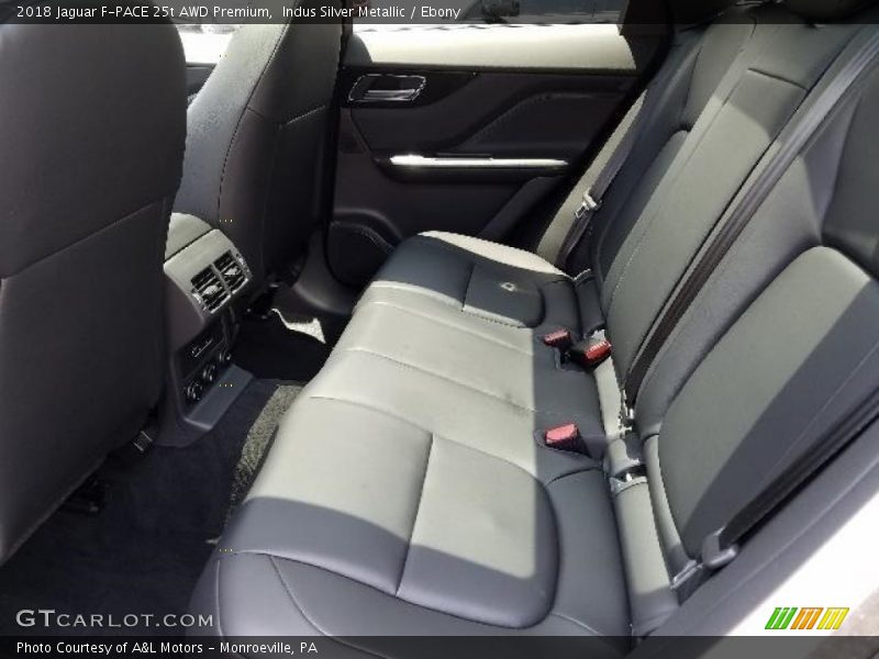 Indus Silver Metallic / Ebony 2018 Jaguar F-PACE 25t AWD Premium