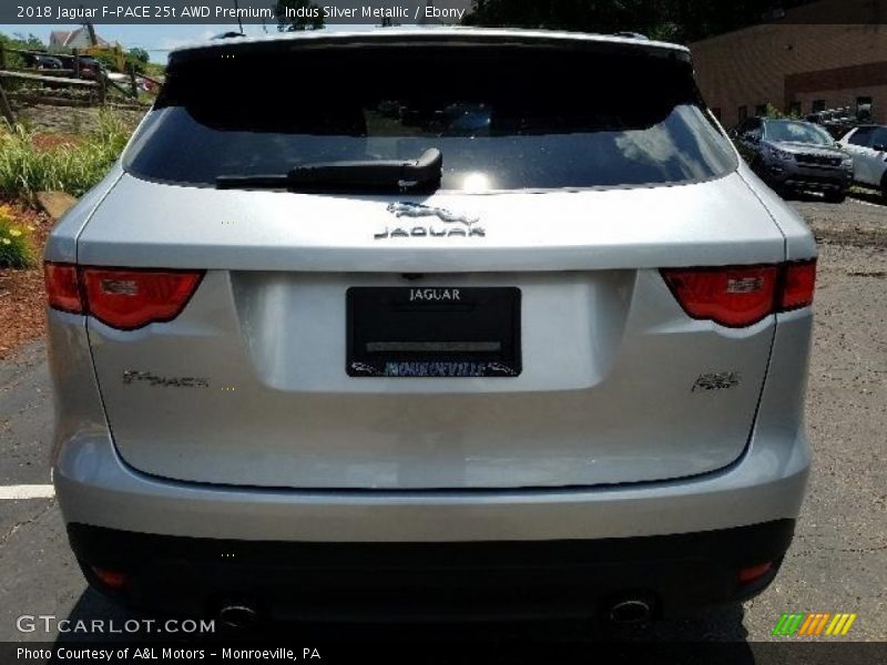 Indus Silver Metallic / Ebony 2018 Jaguar F-PACE 25t AWD Premium