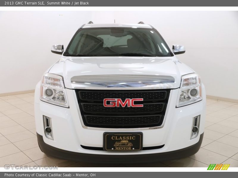 Summit White / Jet Black 2013 GMC Terrain SLE