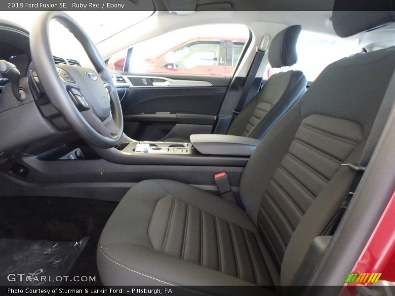 Ruby Red / Ebony 2018 Ford Fusion SE