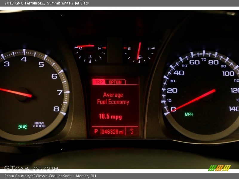 Summit White / Jet Black 2013 GMC Terrain SLE