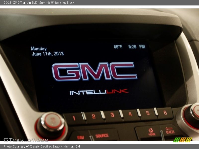 Summit White / Jet Black 2013 GMC Terrain SLE