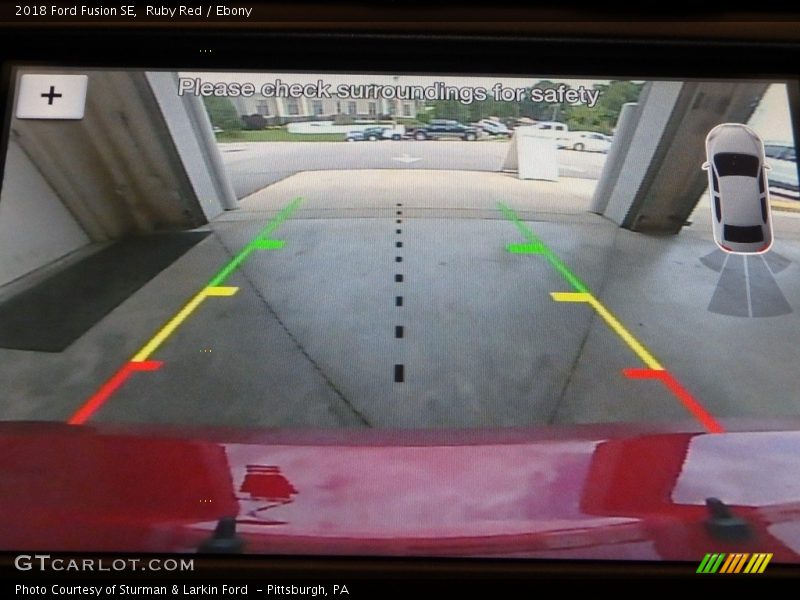 Ruby Red / Ebony 2018 Ford Fusion SE