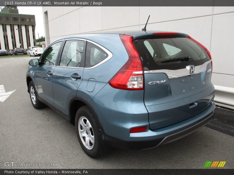 Mountain Air Metallic / Beige 2015 Honda CR-V LX AWD