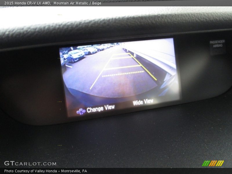 Mountain Air Metallic / Beige 2015 Honda CR-V LX AWD