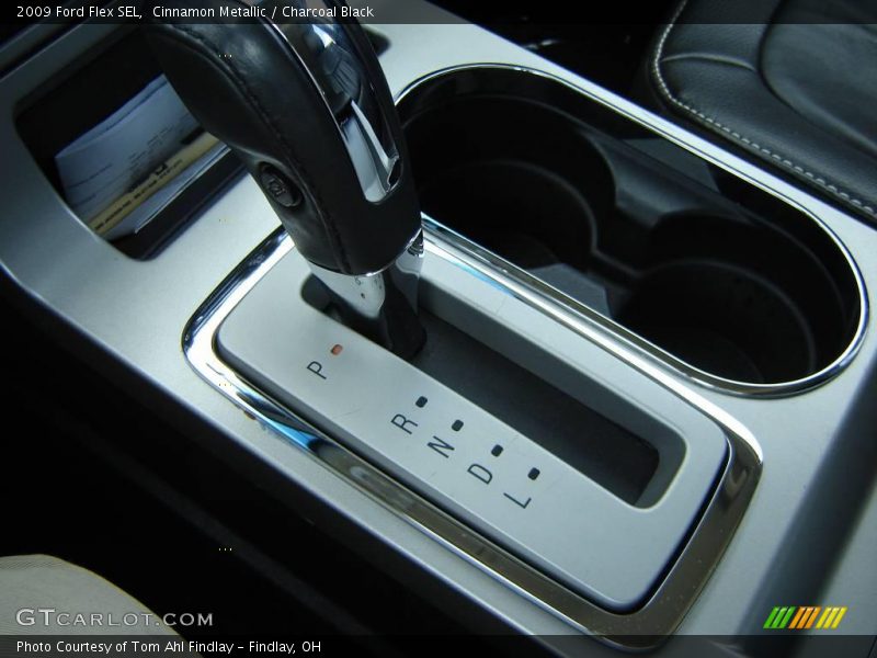 Cinnamon Metallic / Charcoal Black 2009 Ford Flex SEL