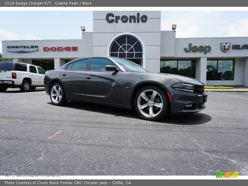Granite Pearl / Black 2018 Dodge Charger R/T