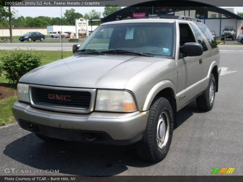 Pewter Metallic / Graphite 2000 GMC Jimmy SLS 4x4