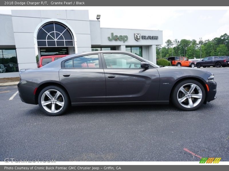 Granite Pearl / Black 2018 Dodge Charger R/T