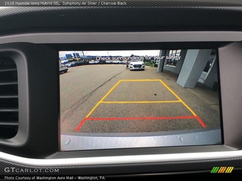 Symphony Air Silver / Charcoal Black 2018 Hyundai Ioniq Hybrid SEL