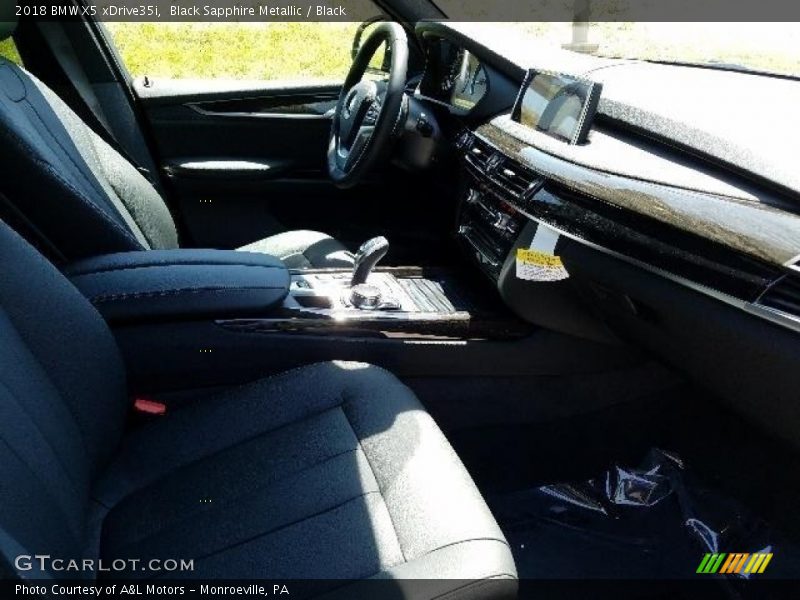 Black Sapphire Metallic / Black 2018 BMW X5 xDrive35i