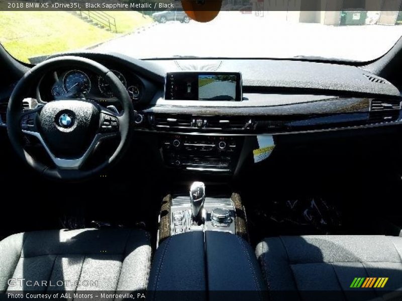 Black Sapphire Metallic / Black 2018 BMW X5 xDrive35i