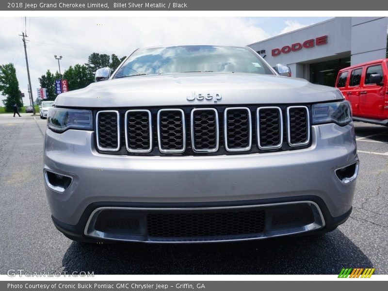 Billet Silver Metallic / Black 2018 Jeep Grand Cherokee Limited