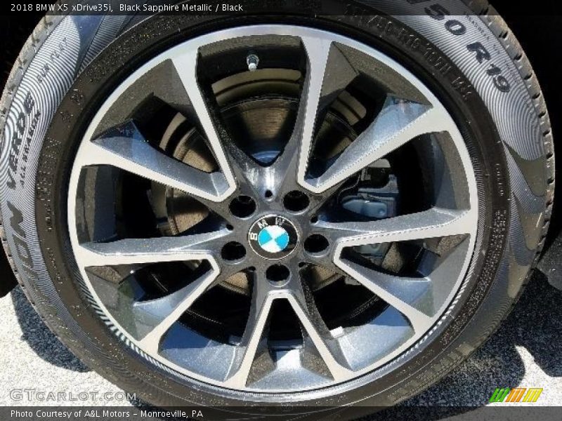 Black Sapphire Metallic / Black 2018 BMW X5 xDrive35i