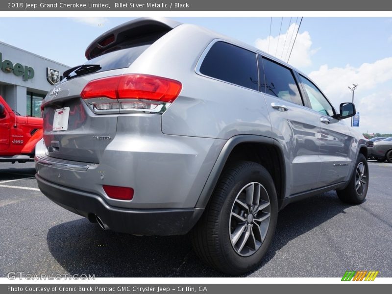 Billet Silver Metallic / Black 2018 Jeep Grand Cherokee Limited
