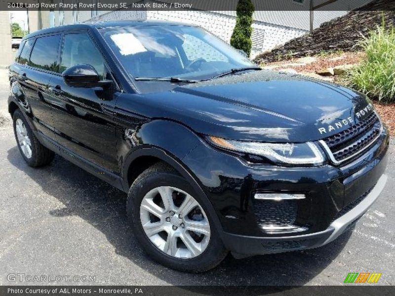 Narvik Black / Ebony 2018 Land Rover Range Rover Evoque SE