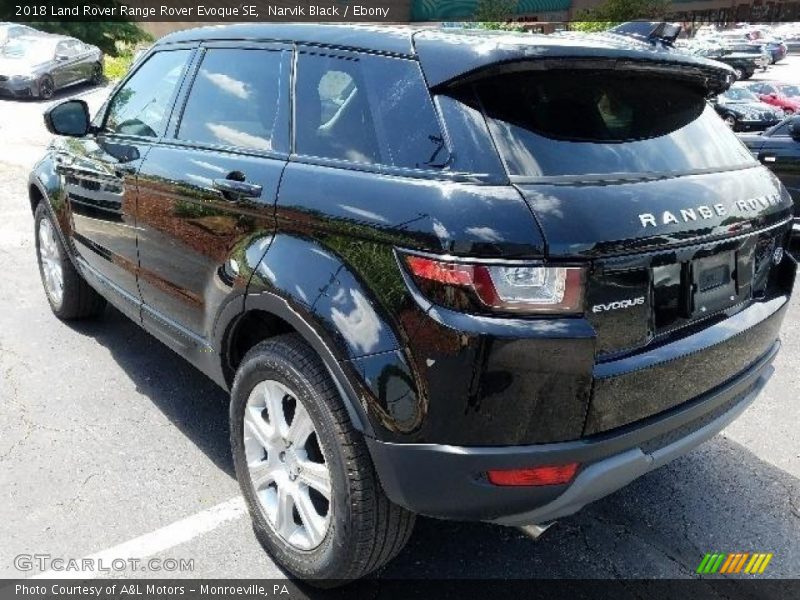 Narvik Black / Ebony 2018 Land Rover Range Rover Evoque SE