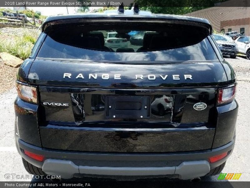 Narvik Black / Ebony 2018 Land Rover Range Rover Evoque SE