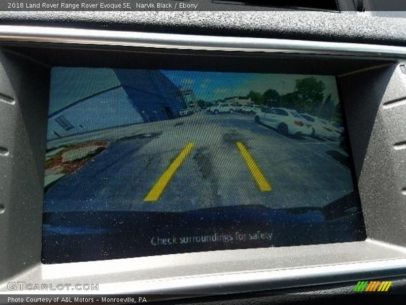 Narvik Black / Ebony 2018 Land Rover Range Rover Evoque SE