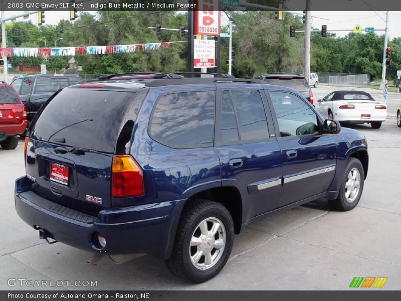 Indigo Blue Metallic / Medium Pewter 2003 GMC Envoy SLT 4x4
