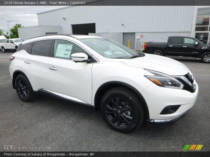 Pearl White / Cashmere 2018 Nissan Murano S AWD