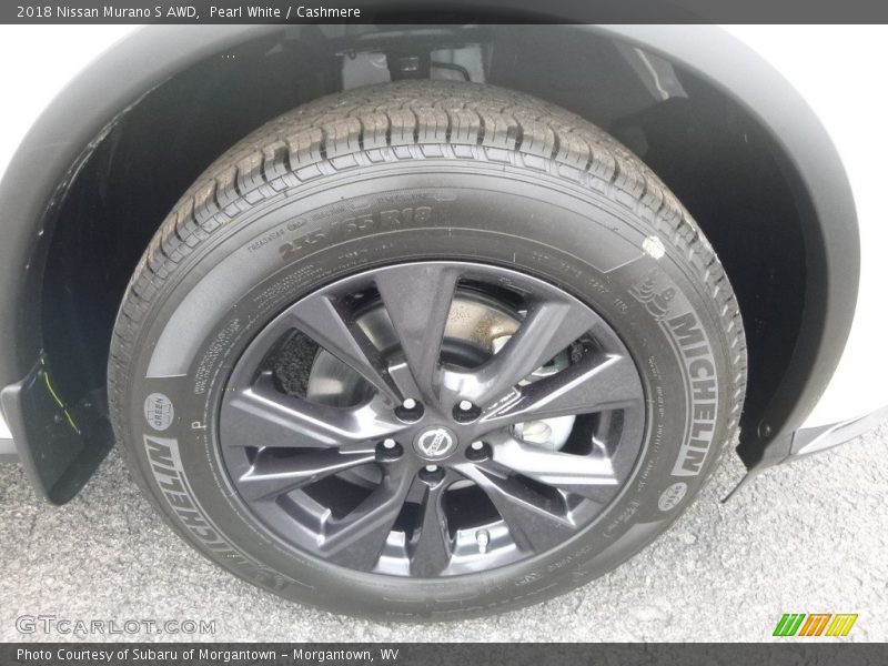 Pearl White / Cashmere 2018 Nissan Murano S AWD
