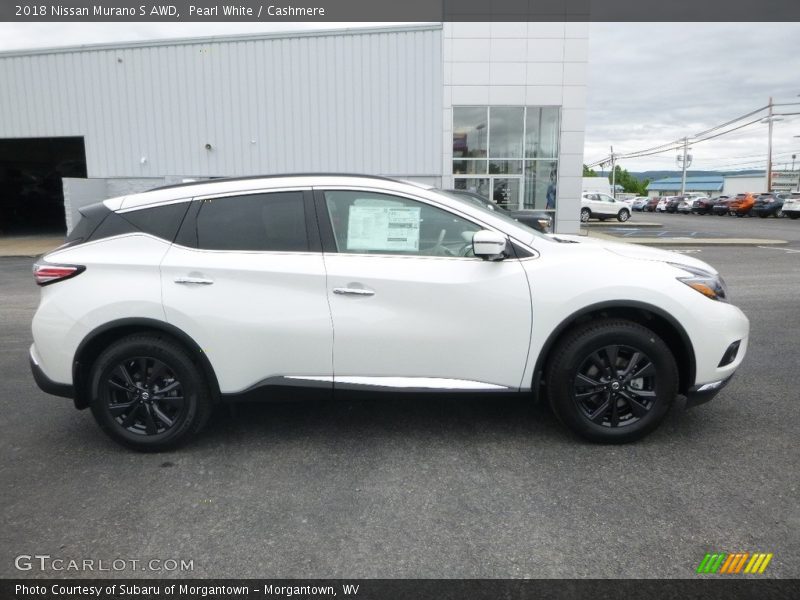 Pearl White / Cashmere 2018 Nissan Murano S AWD