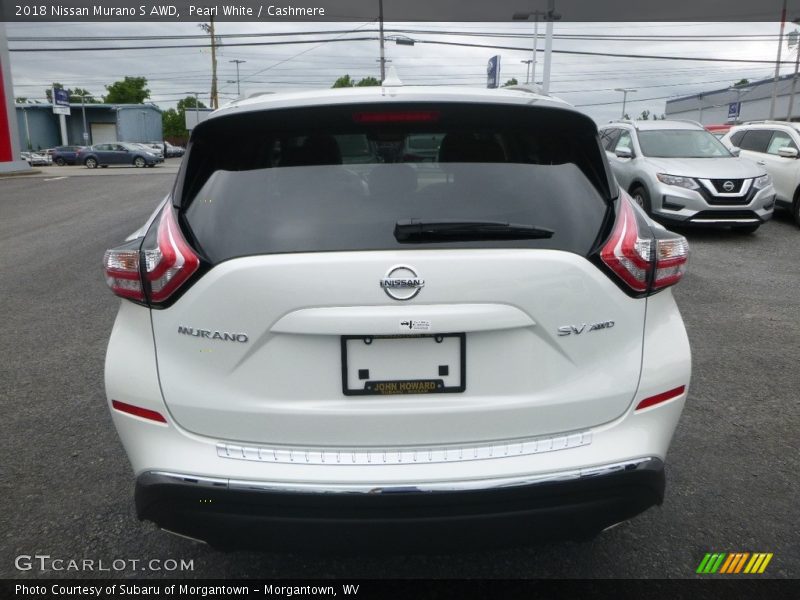 Pearl White / Cashmere 2018 Nissan Murano S AWD