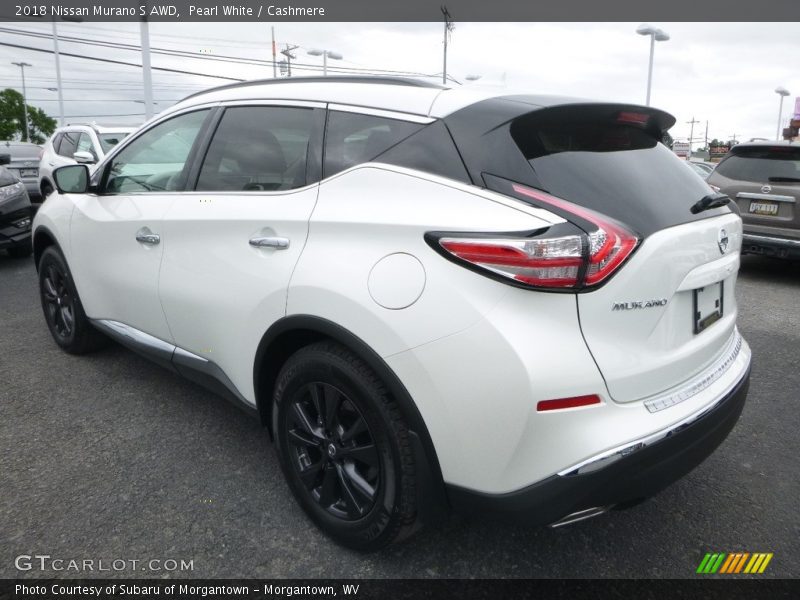 Pearl White / Cashmere 2018 Nissan Murano S AWD