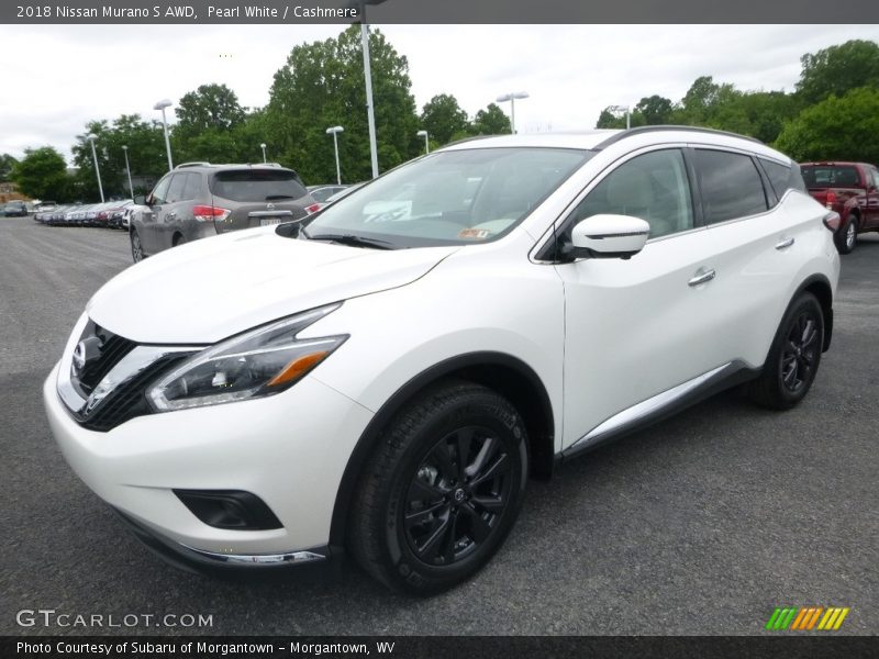 Pearl White / Cashmere 2018 Nissan Murano S AWD