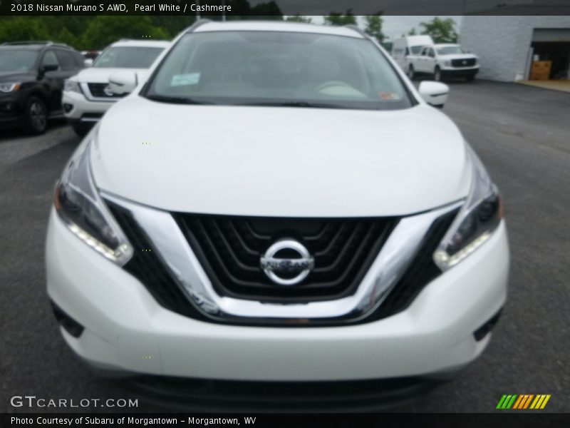 Pearl White / Cashmere 2018 Nissan Murano S AWD