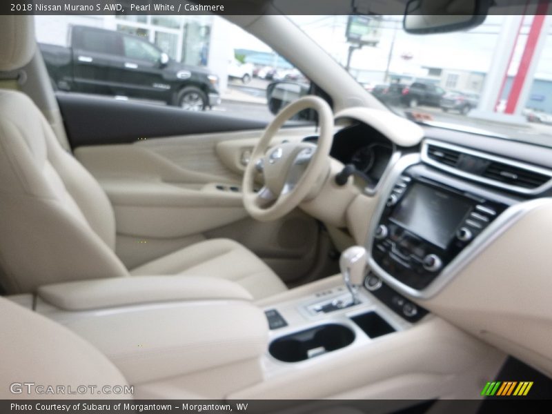 Pearl White / Cashmere 2018 Nissan Murano S AWD