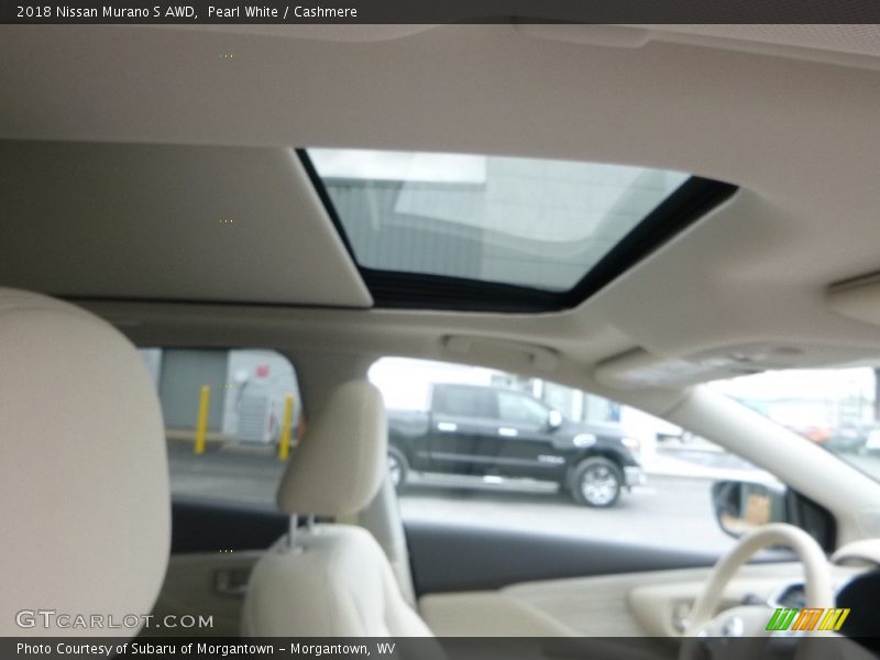 Pearl White / Cashmere 2018 Nissan Murano S AWD