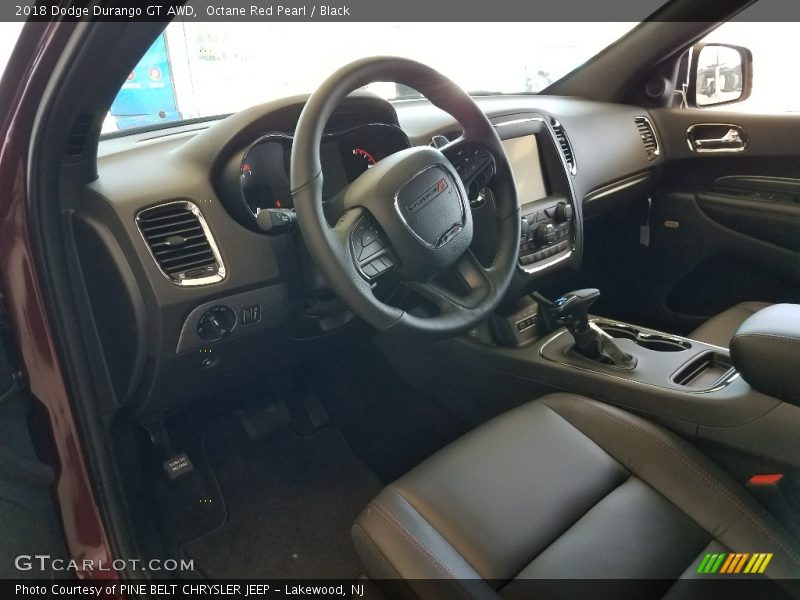 Octane Red Pearl / Black 2018 Dodge Durango GT AWD