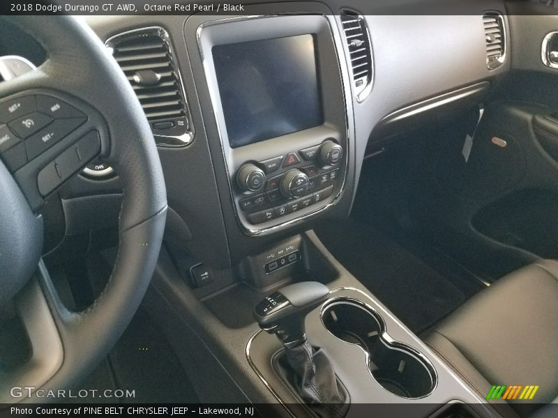 Octane Red Pearl / Black 2018 Dodge Durango GT AWD