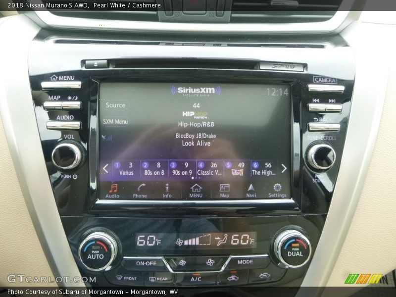 Pearl White / Cashmere 2018 Nissan Murano S AWD