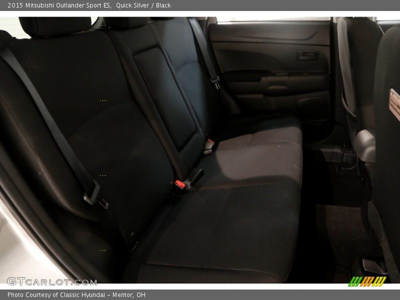 Quick Silver / Black 2015 Mitsubishi Outlander Sport ES
