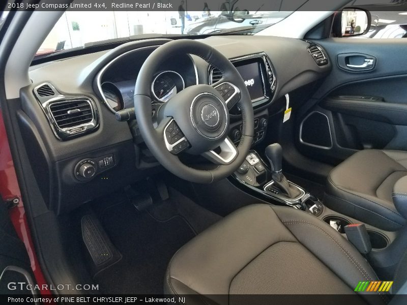 Redline Pearl / Black 2018 Jeep Compass Limited 4x4
