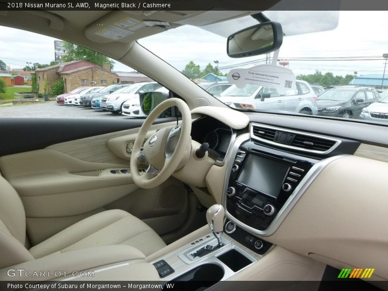 Dashboard of 2018 Murano SL AWD