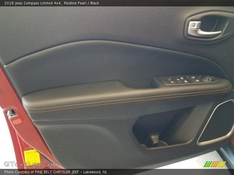 Redline Pearl / Black 2018 Jeep Compass Limited 4x4