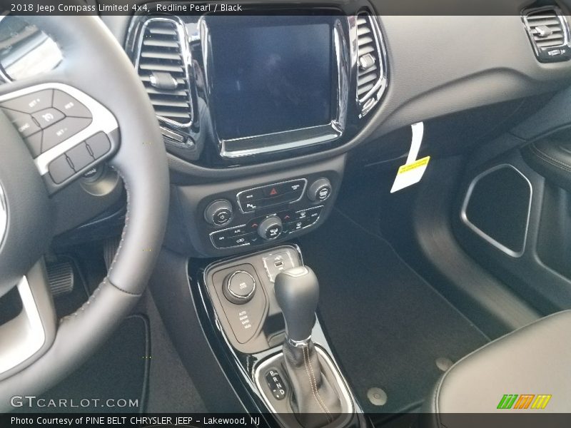 Redline Pearl / Black 2018 Jeep Compass Limited 4x4