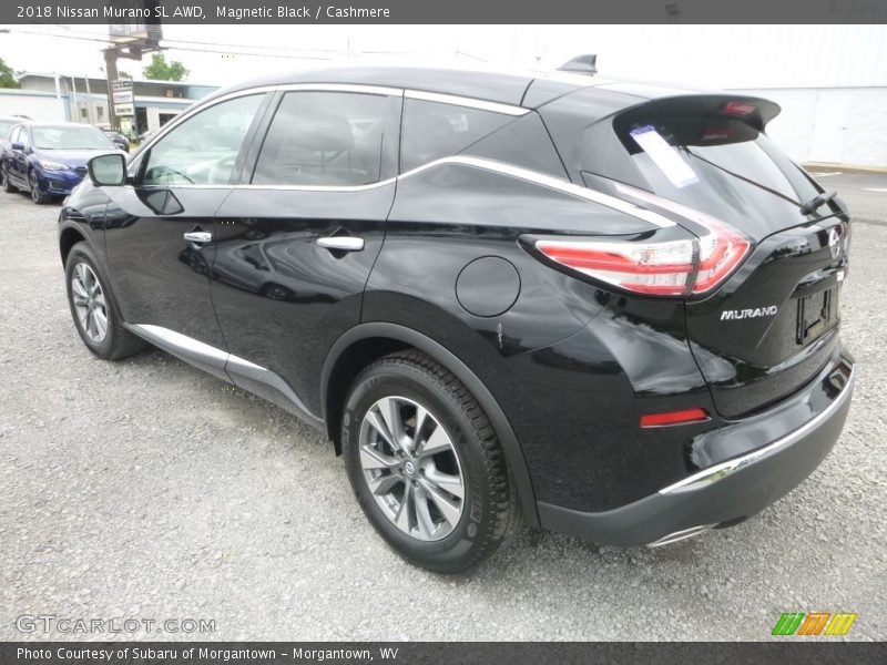 Magnetic Black / Cashmere 2018 Nissan Murano SL AWD