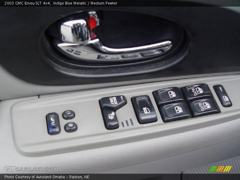 Indigo Blue Metallic / Medium Pewter 2003 GMC Envoy SLT 4x4