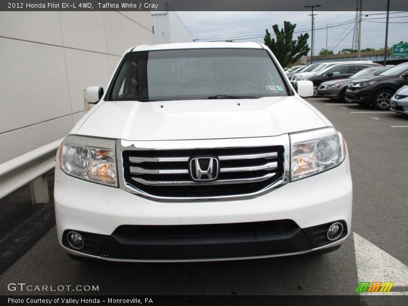 Taffeta White / Gray 2012 Honda Pilot EX-L 4WD