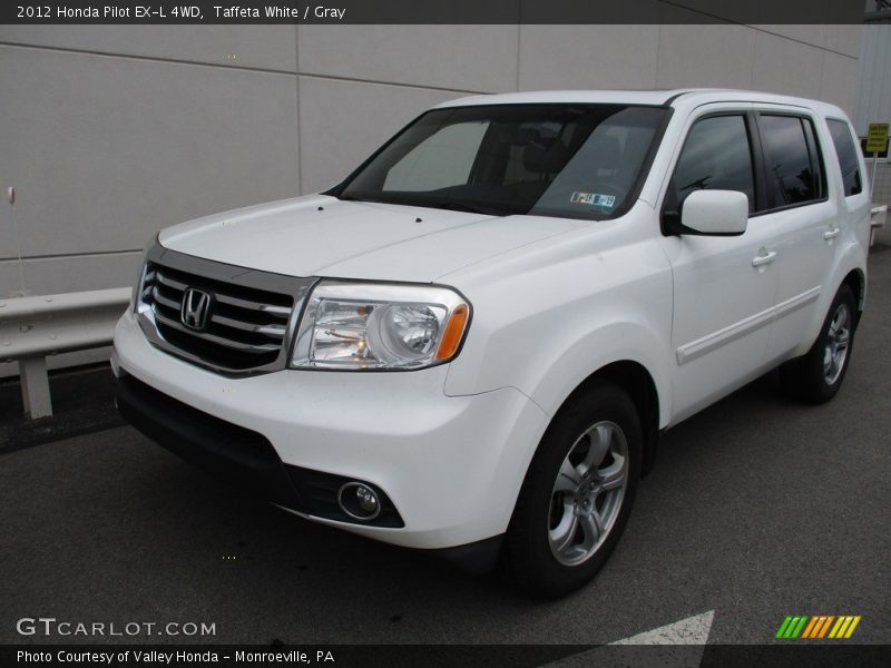 Taffeta White / Gray 2012 Honda Pilot EX-L 4WD